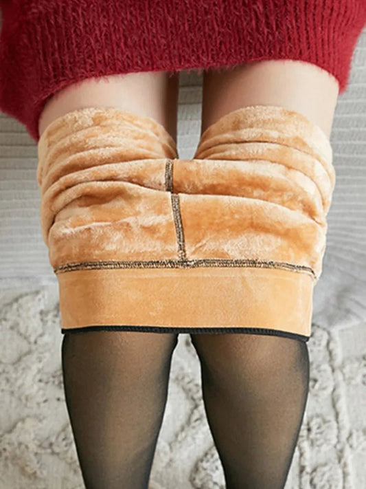 Fleece-Lined Cozy Tights